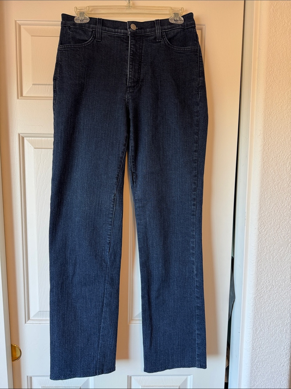NYDJ Dark Indigo Straight-Leg Jeans